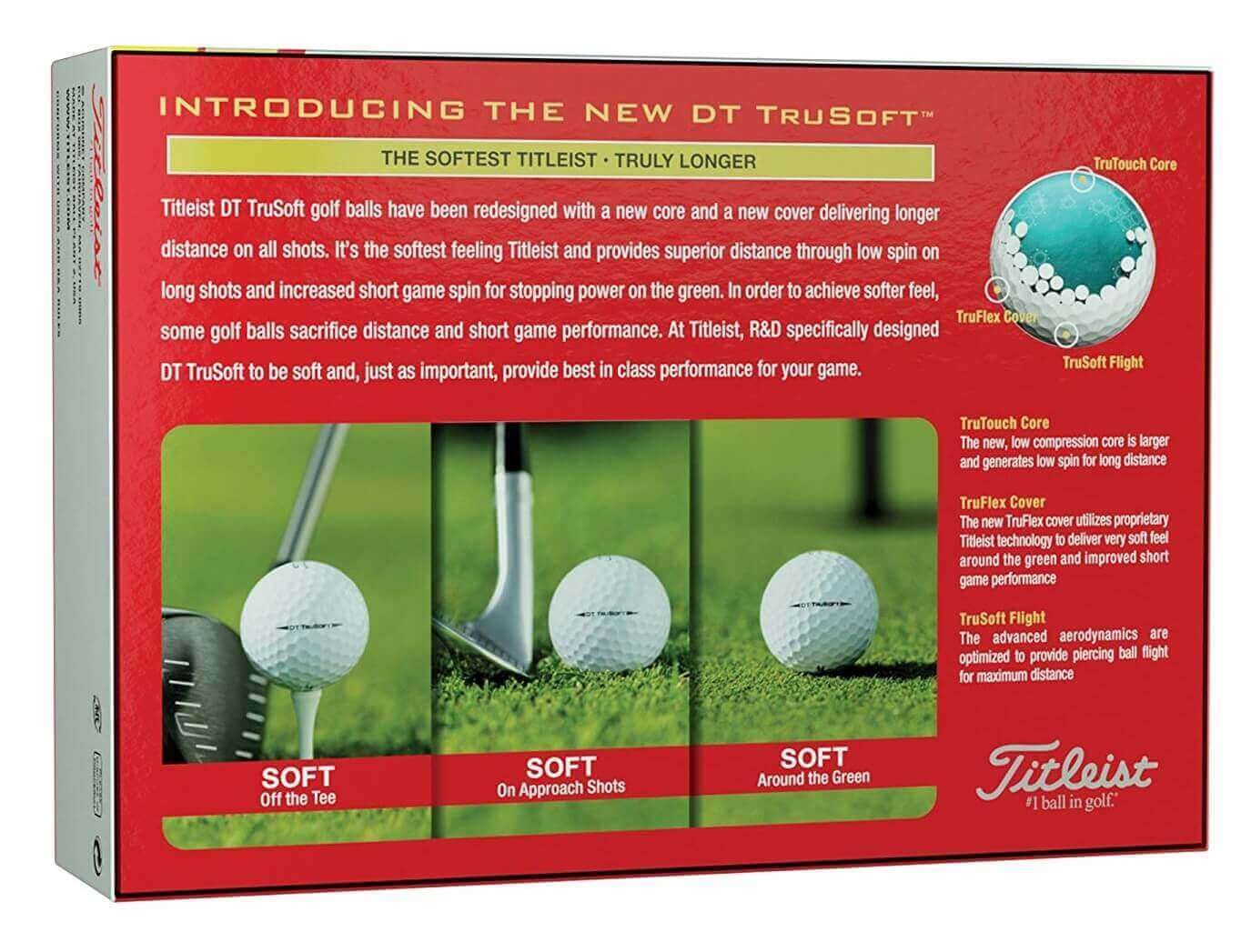 TITLEIST DT TRUSOFT Golf Balls Review 2019
