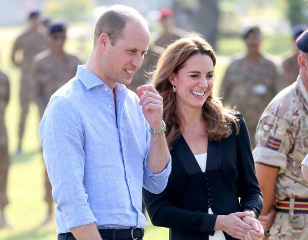 Kate Middleton and Prince William End Tour in a Royally Adorable Way