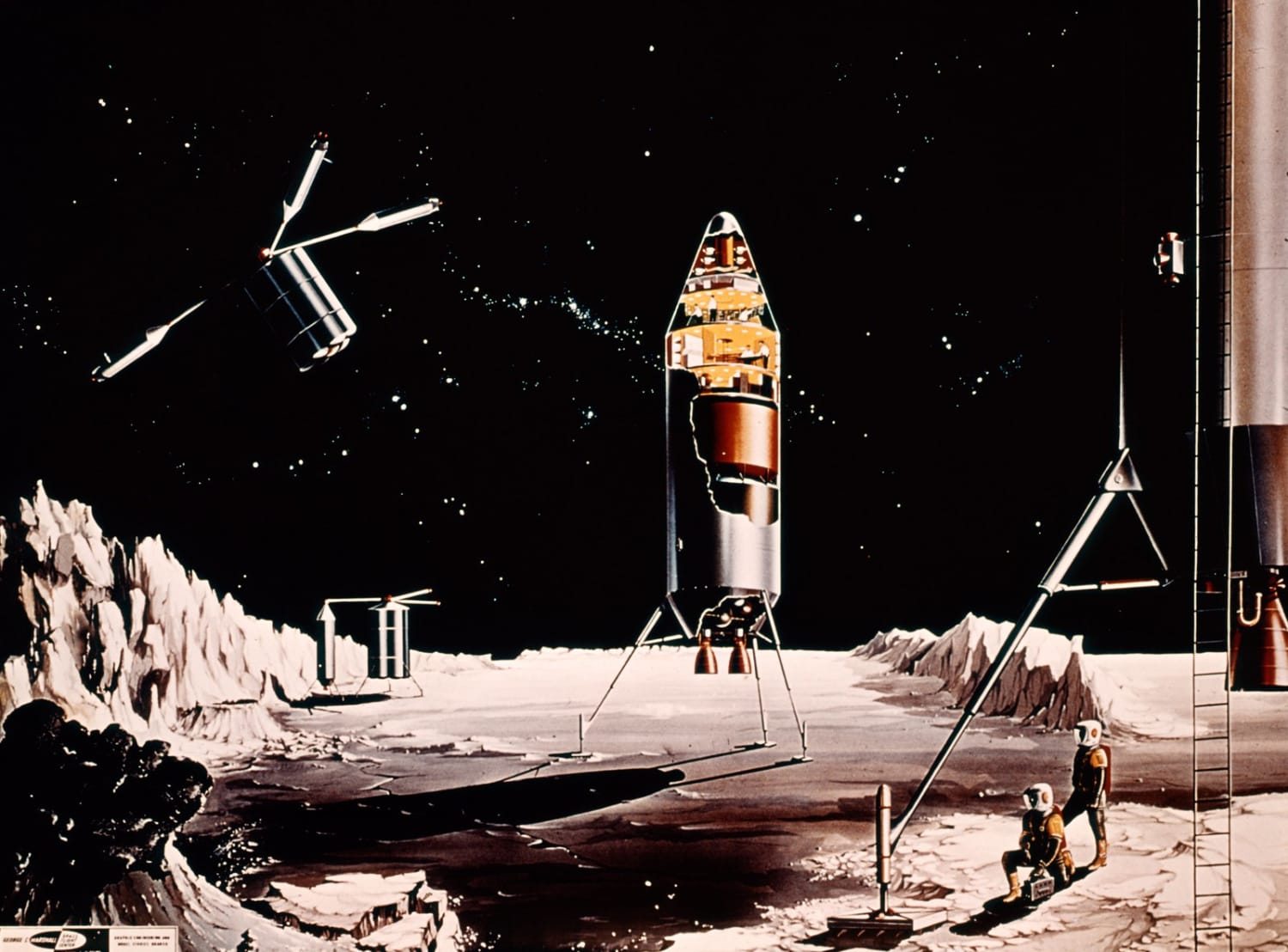 The Missions to the Moon That Never Left the Drawing Board