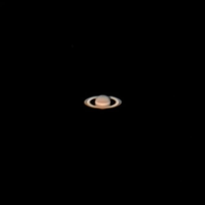 Saturn using an ASI120MC-S and a 150/750 telescope