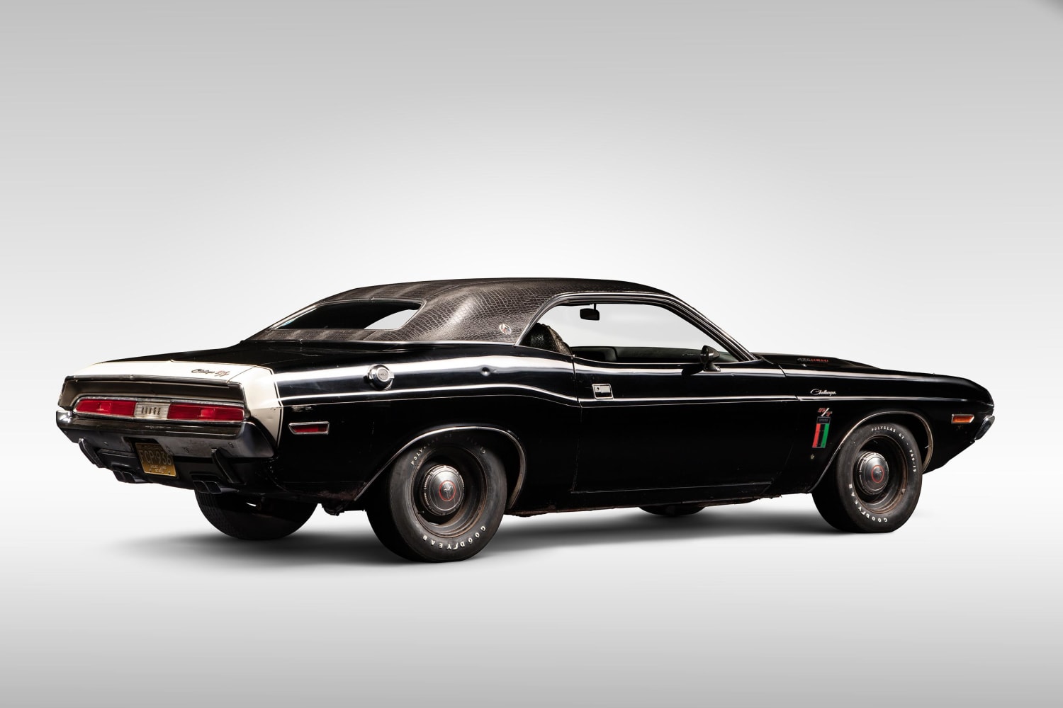 The 1970 Dodge Challenger R/T 426 "Black Ghost" 1 of 33. When you are a police officer in the day but want win all the Detroit Drag races in the night, and dissapear.