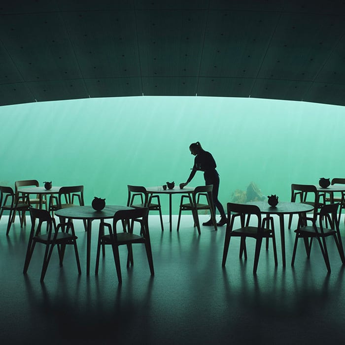 Europe's First Underwater Restaurant Doubles as a Marine Research Center