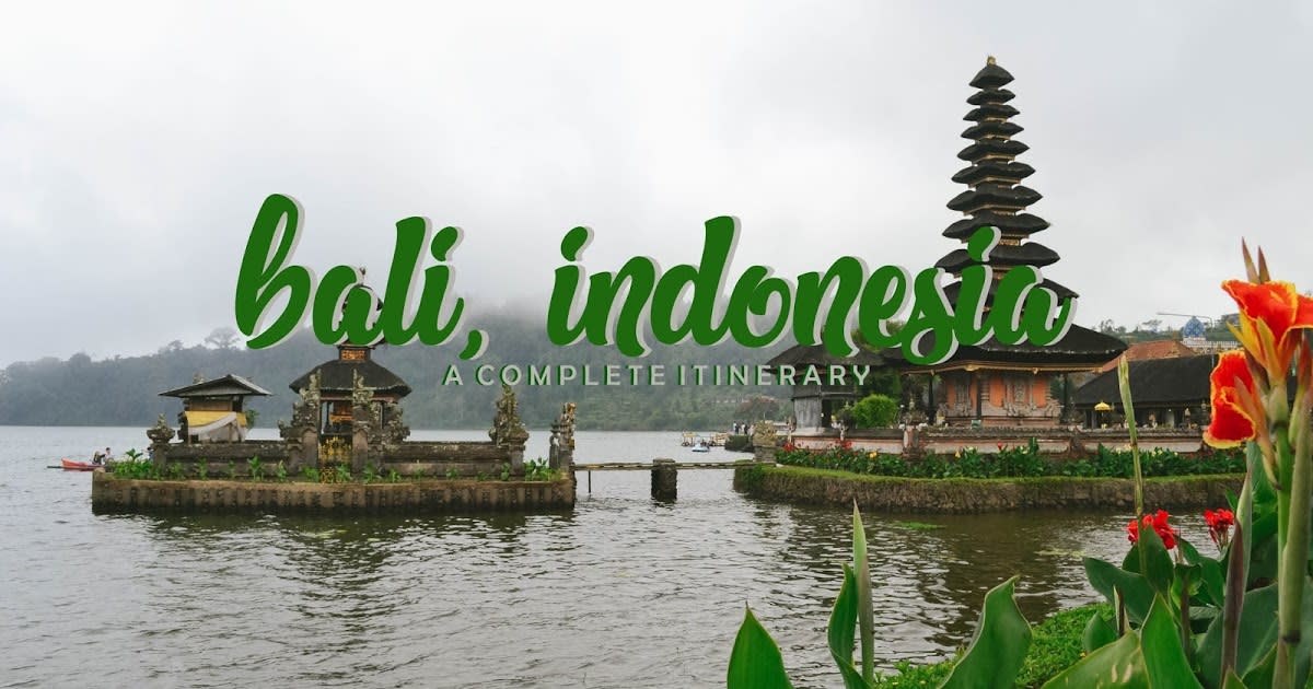BALI, INDONESIA BACKPACKING TRAVEL GUIDE: 5 DAYS 4 NIGHTS (DIY ITINERARY + BUDGET)