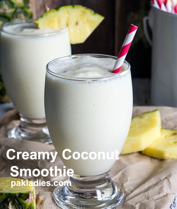 Creamy Coconut Smoothie: Iftar Special Drink Recipe