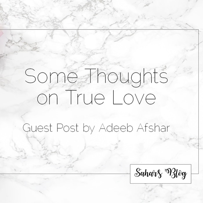 Some Thoughts on True Love: Guest Post by Adeeb Afshar