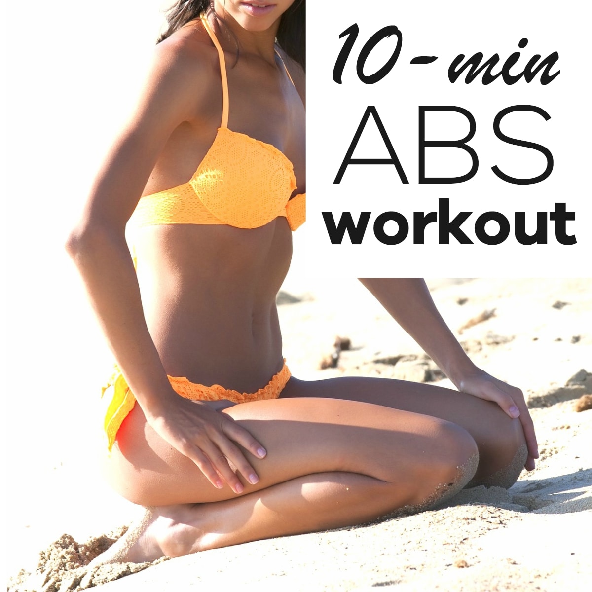 10-Minute At Home Fat-Burning Ab Workout For A Flat Stomach