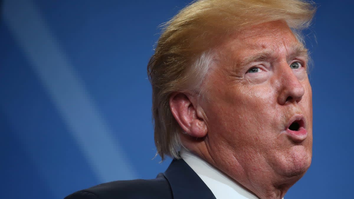 Trump Blames Energy-Saving Light Bulbs for His Bright Orange Appearance