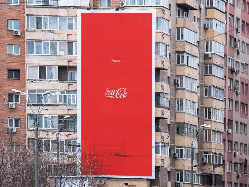 'Feel' a Coca-Cola bottle without seeing it in brand's minimalist campaign