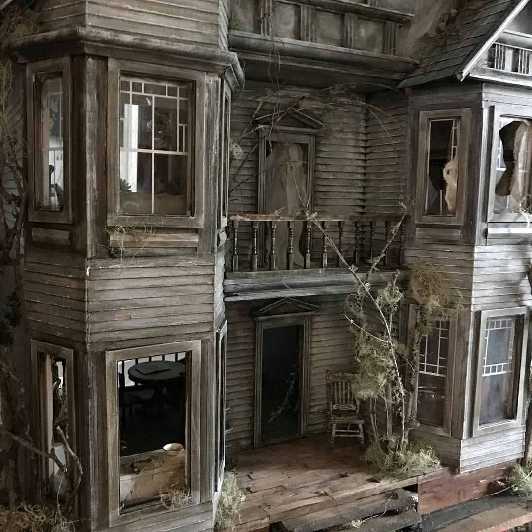 And Now, Abandoned Dollhouses for your Inner Demon Child