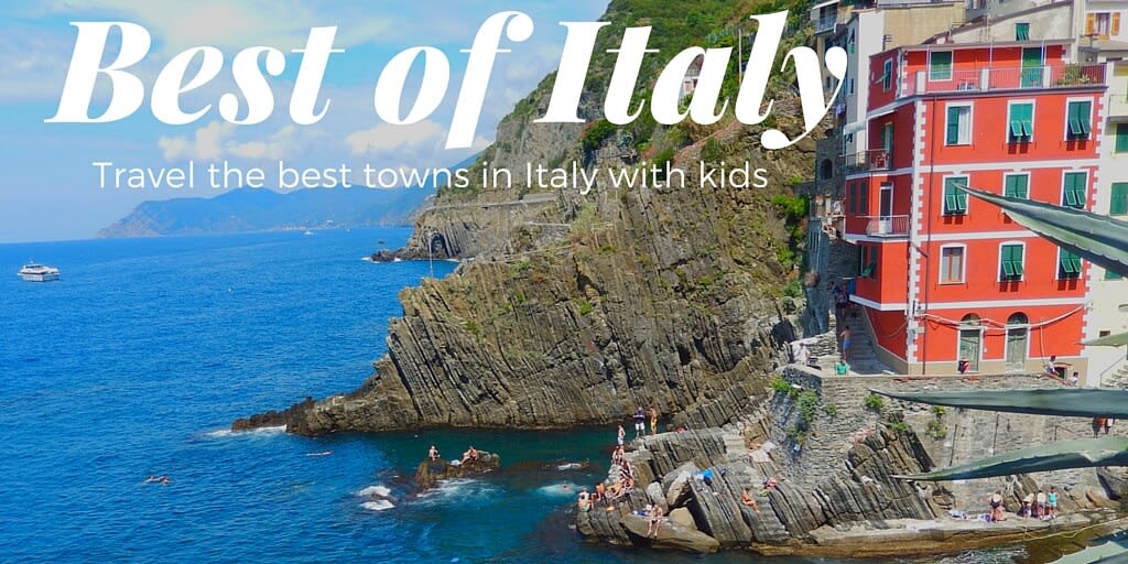 Best places to #travel in #Italy with or without kids. #familytravel #foodandtravel