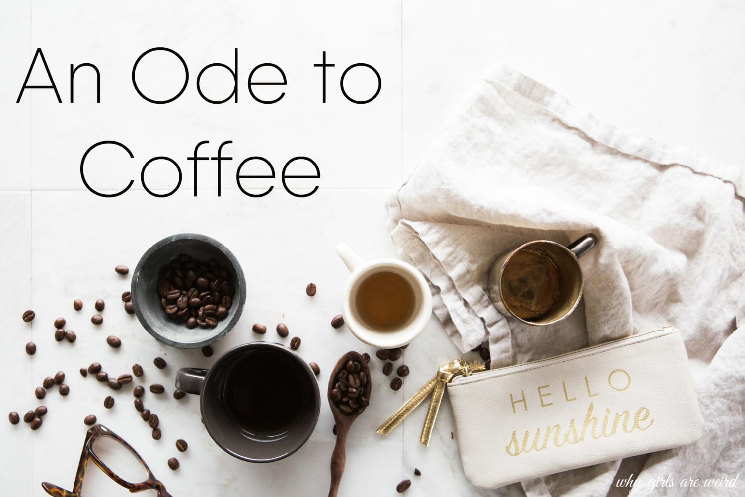 An Ode to Coffee