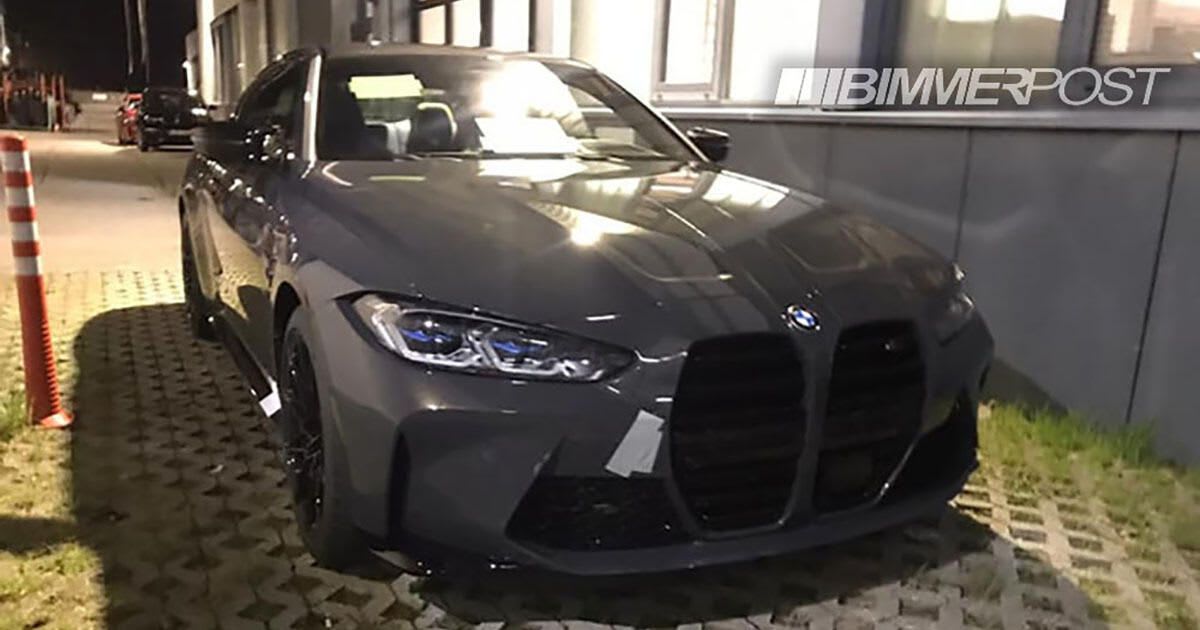 BMW M4 leaked photo shows off its big ol' grille - Roadshow