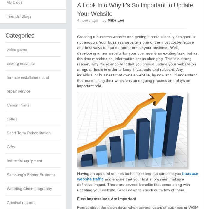 A Look Into Why It's So Important to Update Your Website