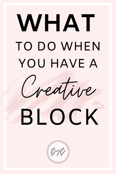What To Do When You Have A Writer's Block - spark creativity