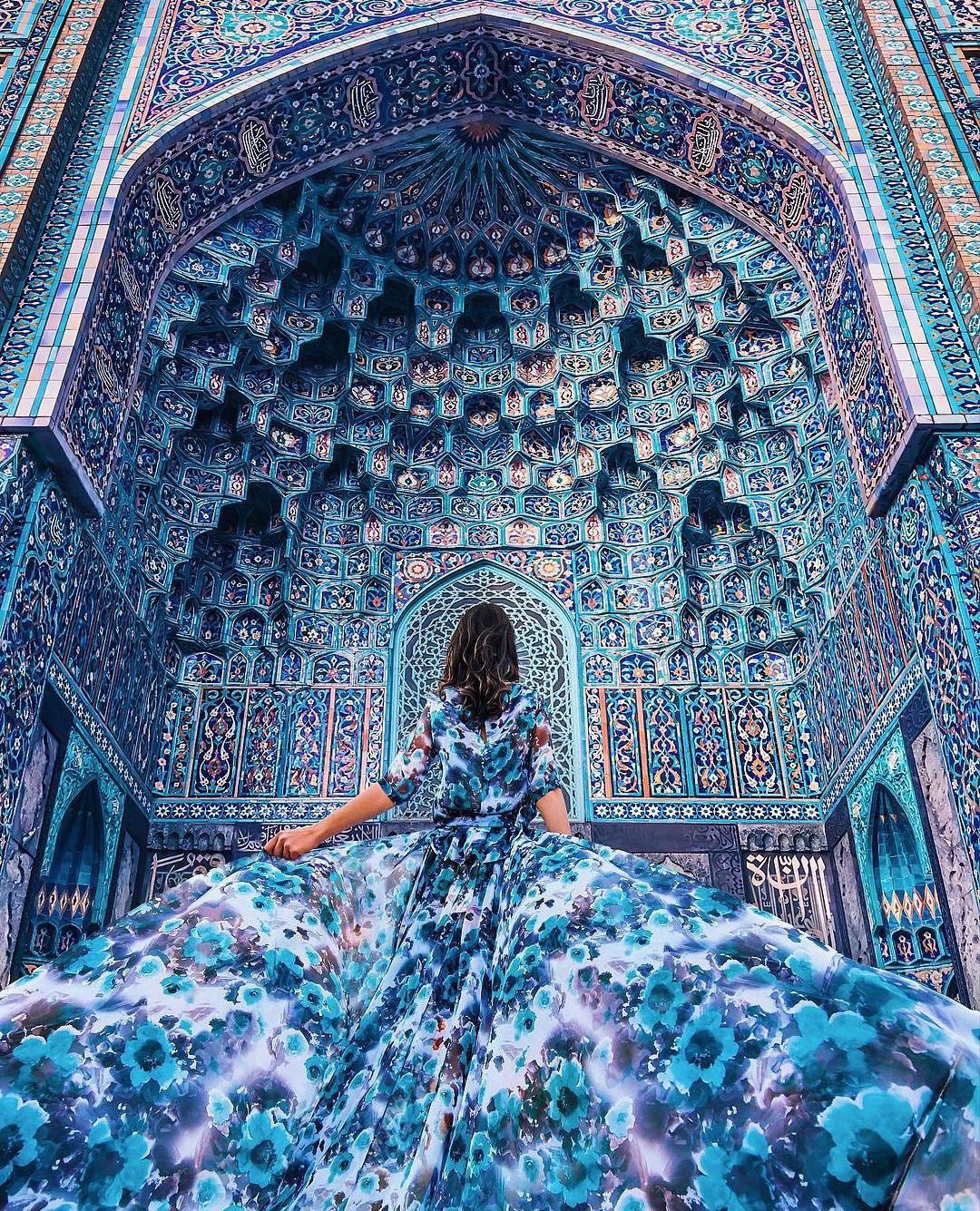 The Saint Petersburg Mosque, Russia photographed by Kristina Makeeva. Reposting to add credit