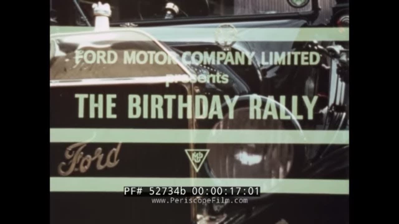 HENRY FORD 100th BIRTHDAY CELEBRATION & LONDON to BRIGHTON MOTOR RALLY MODEL T FORD 52734b
