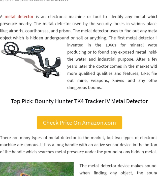 How To Use Metal Detector To Uncover Hidden Treasure or Bounty