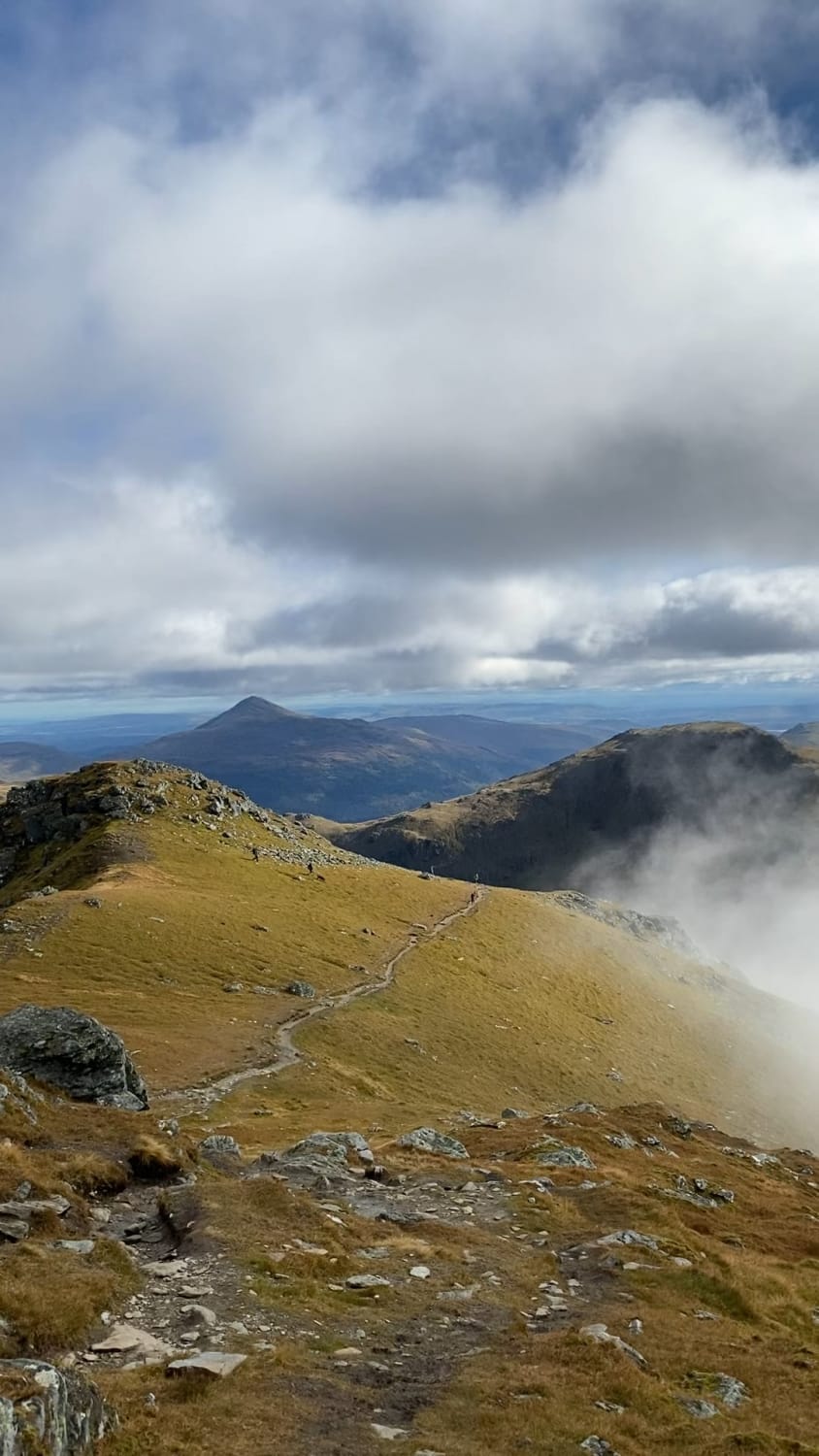 From the top of Beinn Ime, Scotland
