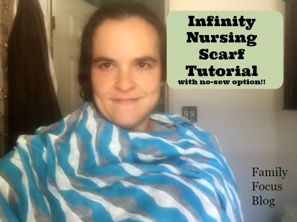 DIY Nursing Cover With No-Sew Option