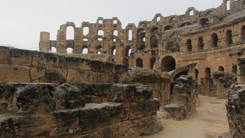 El Djem Amphitheatre - World's Best preserved Roman Amphitheatre