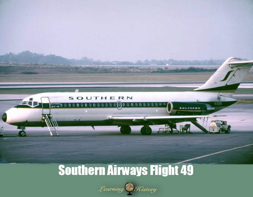 Southern Airways Flight 49: Historical Events