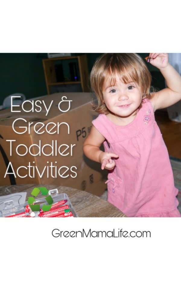 5 Easy and Green Toddler Activities