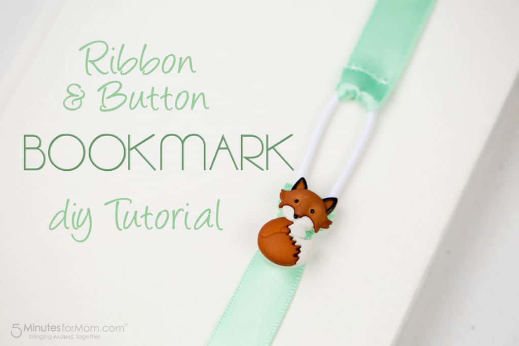 Ribbon Bookmark DIY Tutorial