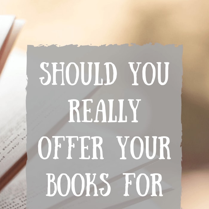 Should you really offer your books for free?
