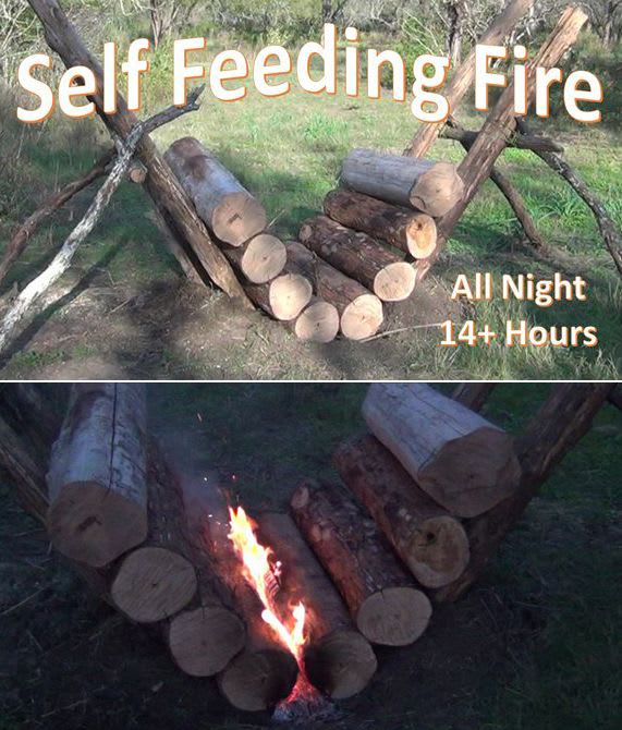 How to Build the Self Feeding Fire - All Night Fire