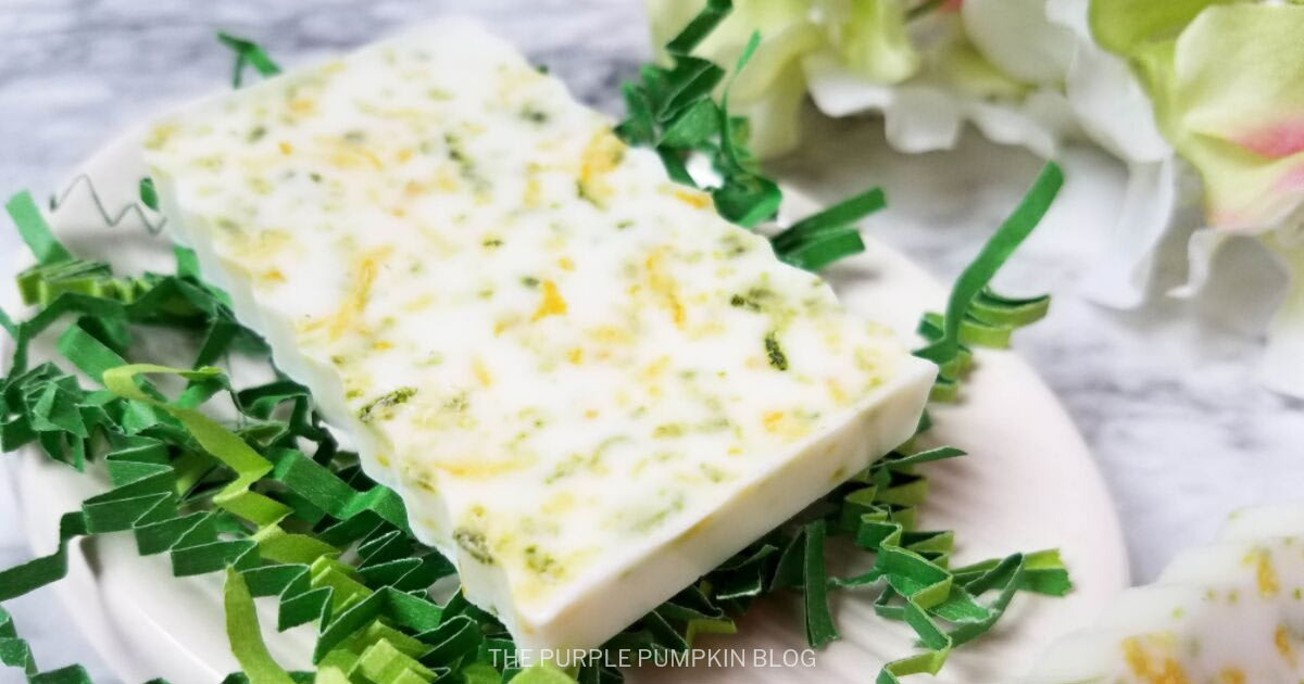 How To Make Handmade Lemon Lime Soap Bars - Just Four Ingredients!