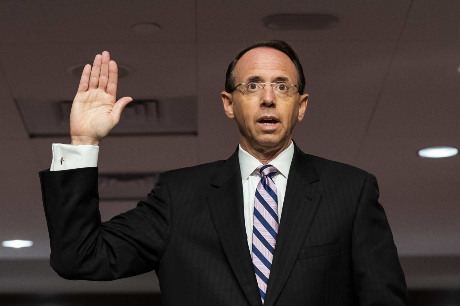 Rosenstein says he regrets approving surveillance of Trump campaign adviser