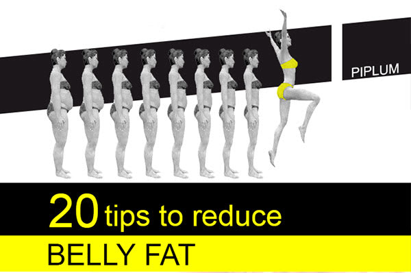 No Way Back. 20 Tips How to Reduce Belly Fat. [Poster]