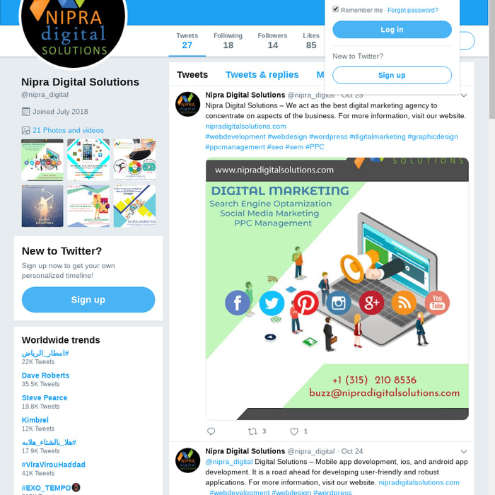 Nipra Digital Solutions (@nipra_digital)