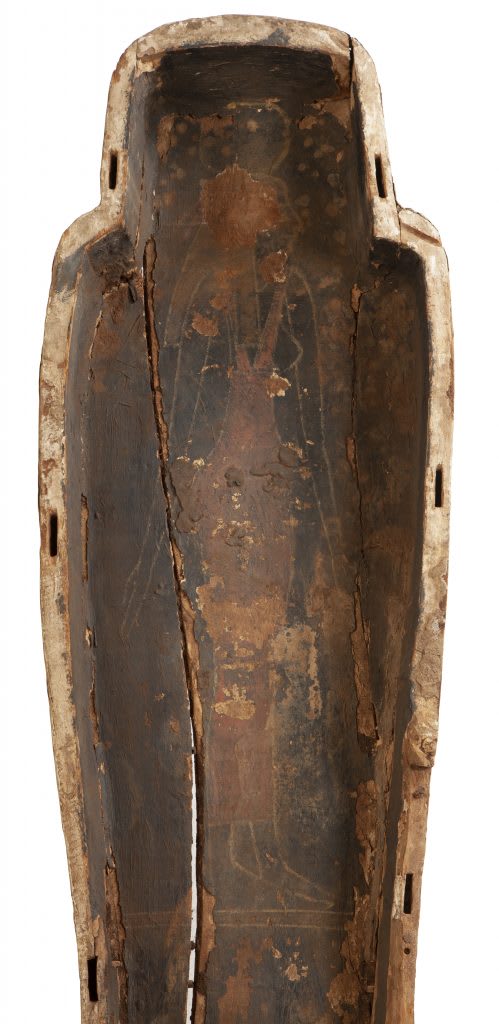 Conservators Find Goddess Painting Inside Egyptian Coffin - Archaeology Magazine