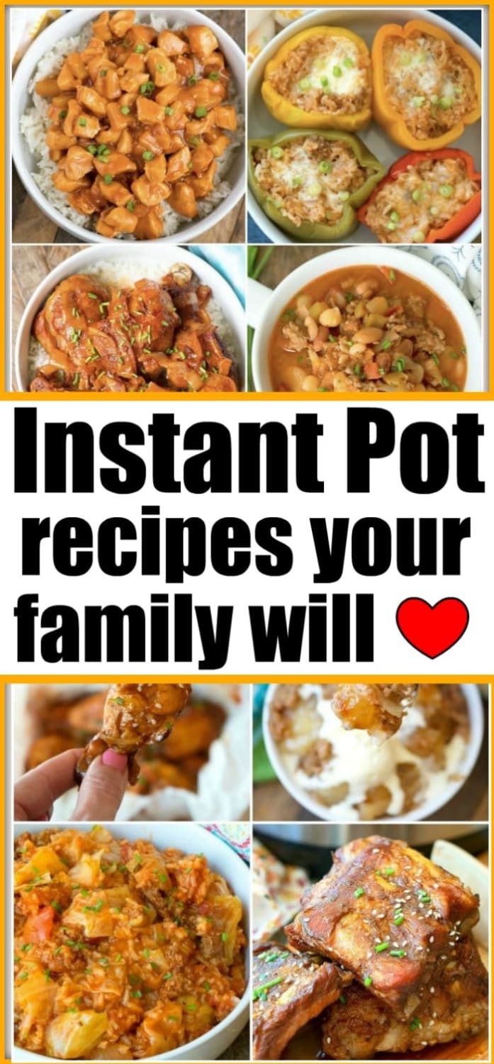 101 Really Easy Instant Pot Recipes Your Family Will Love!