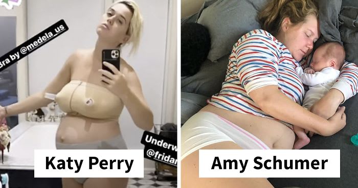 30 Celebs Who Didn’t Hide Their Postpartum Bodies To Maintain An Unrealistic Body Image