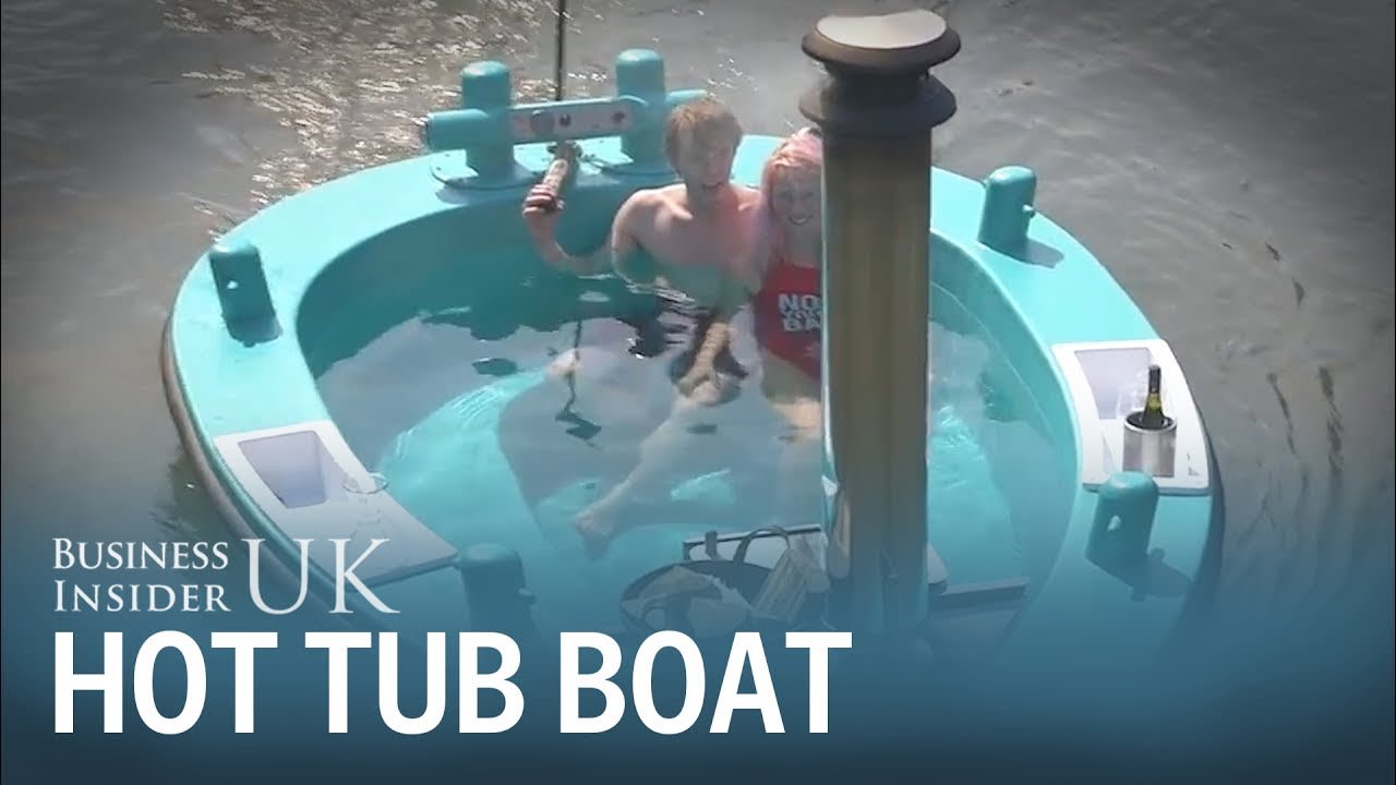 Hot tub boats are a thing and they're coming to London