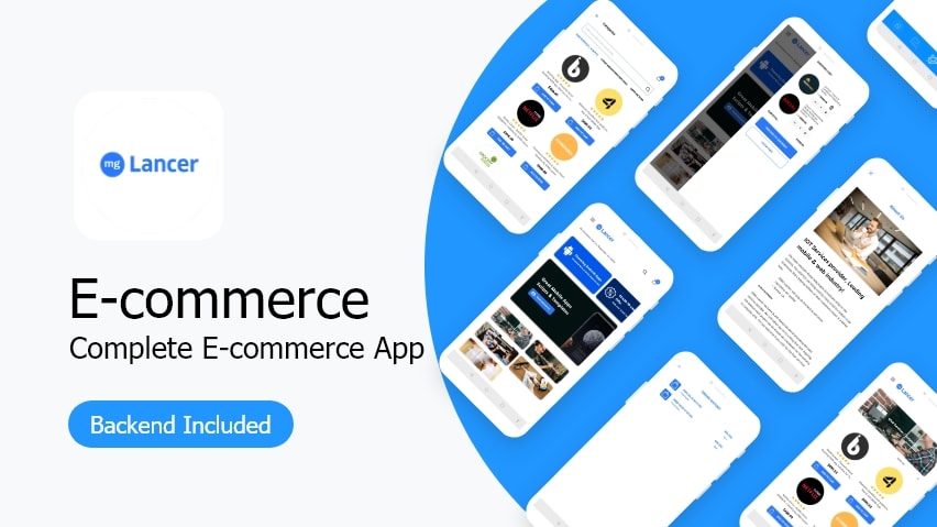 Ecommerce App Template For Android Best Ecom mobile app template
