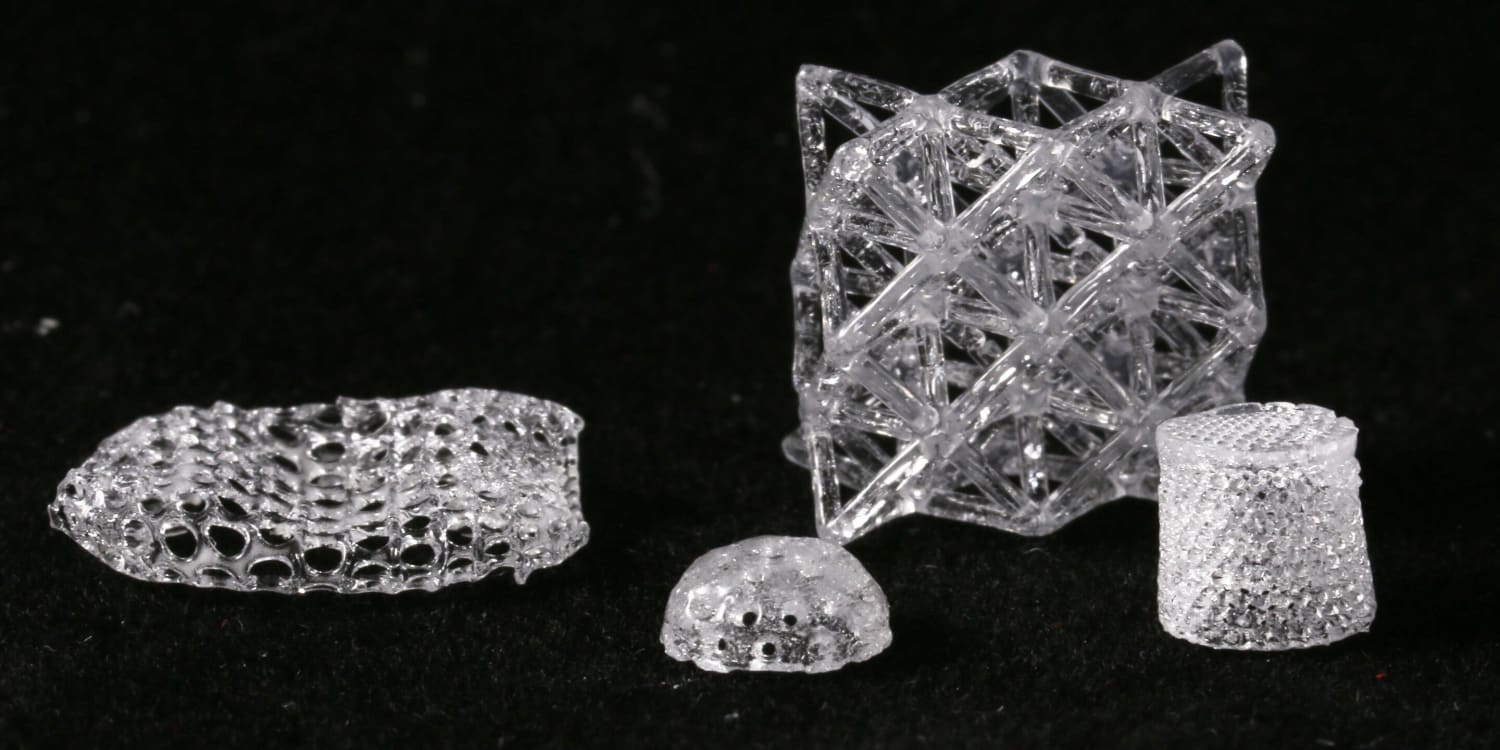 Glass from a 3-D printer