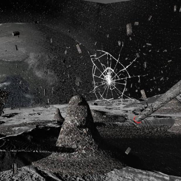 Laurie Anderson's VR installation flies you to the moon