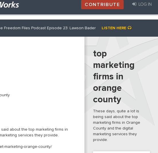 top marketing firms in orange county