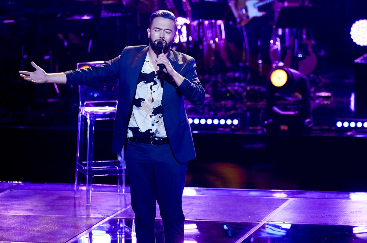 Will Breman Impresses Taylor Swift With Ed Sheeran Cover on 'The Voice': Watch