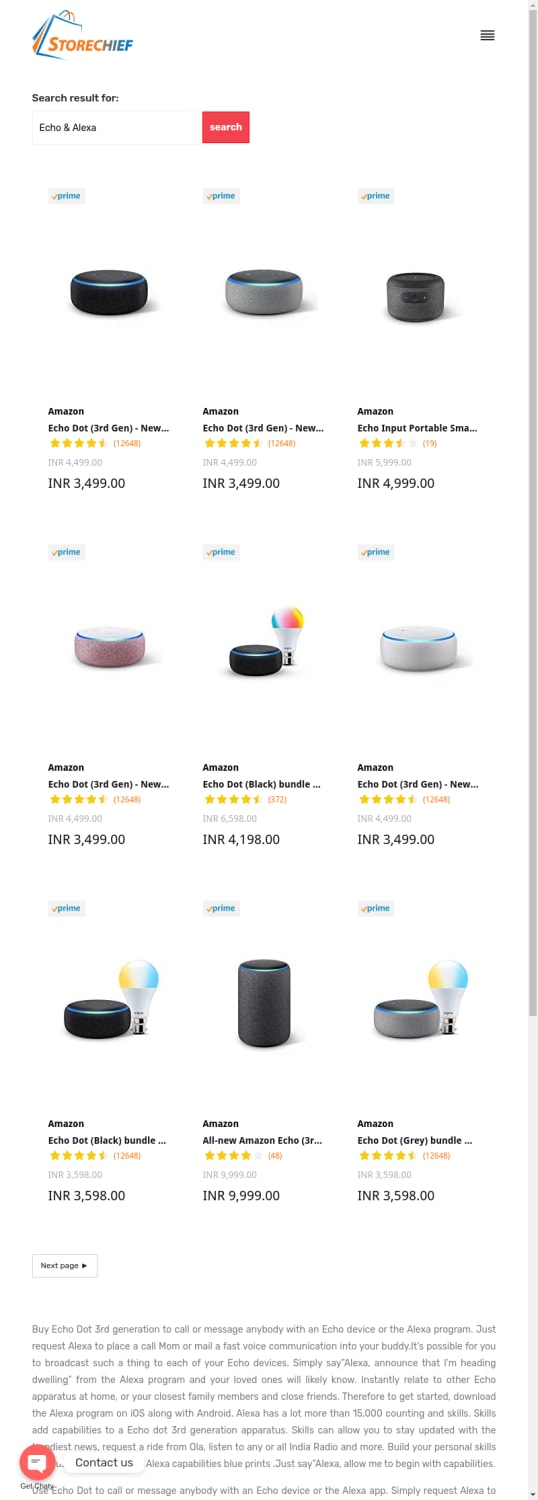 Buy Echo Dot 3rd Gen, New and improved smart speaker at Kindle Store