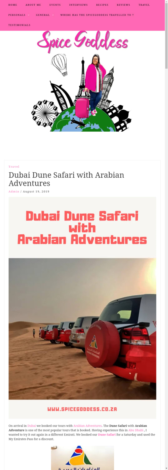 Dubai Dune Safari with Arabian Adventures