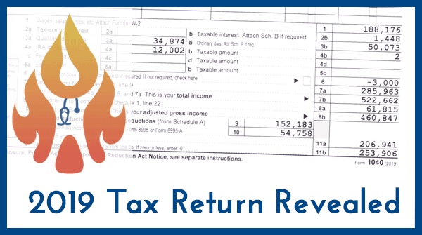 Our 2019 Tax Return Revealed: Total Income $522,662, Taxable Income $253,906