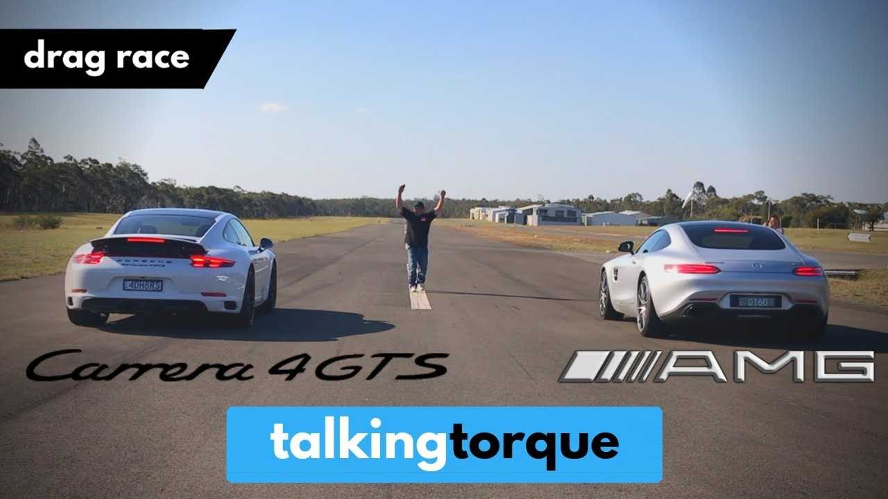 911 Carrera 4 GTS Vs AMG GT S Drag Race Shows The Benefits Of AWD