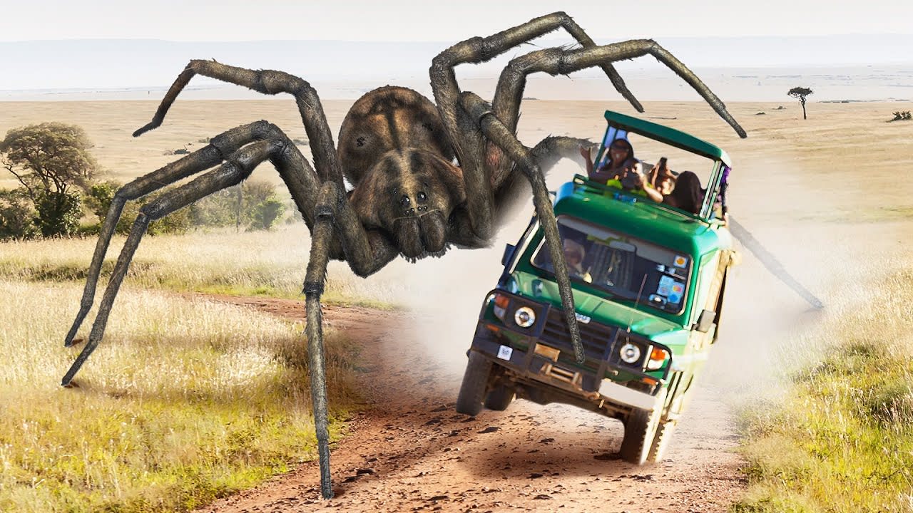 What If Jeep-Sized Spiders Appeared on Earth
