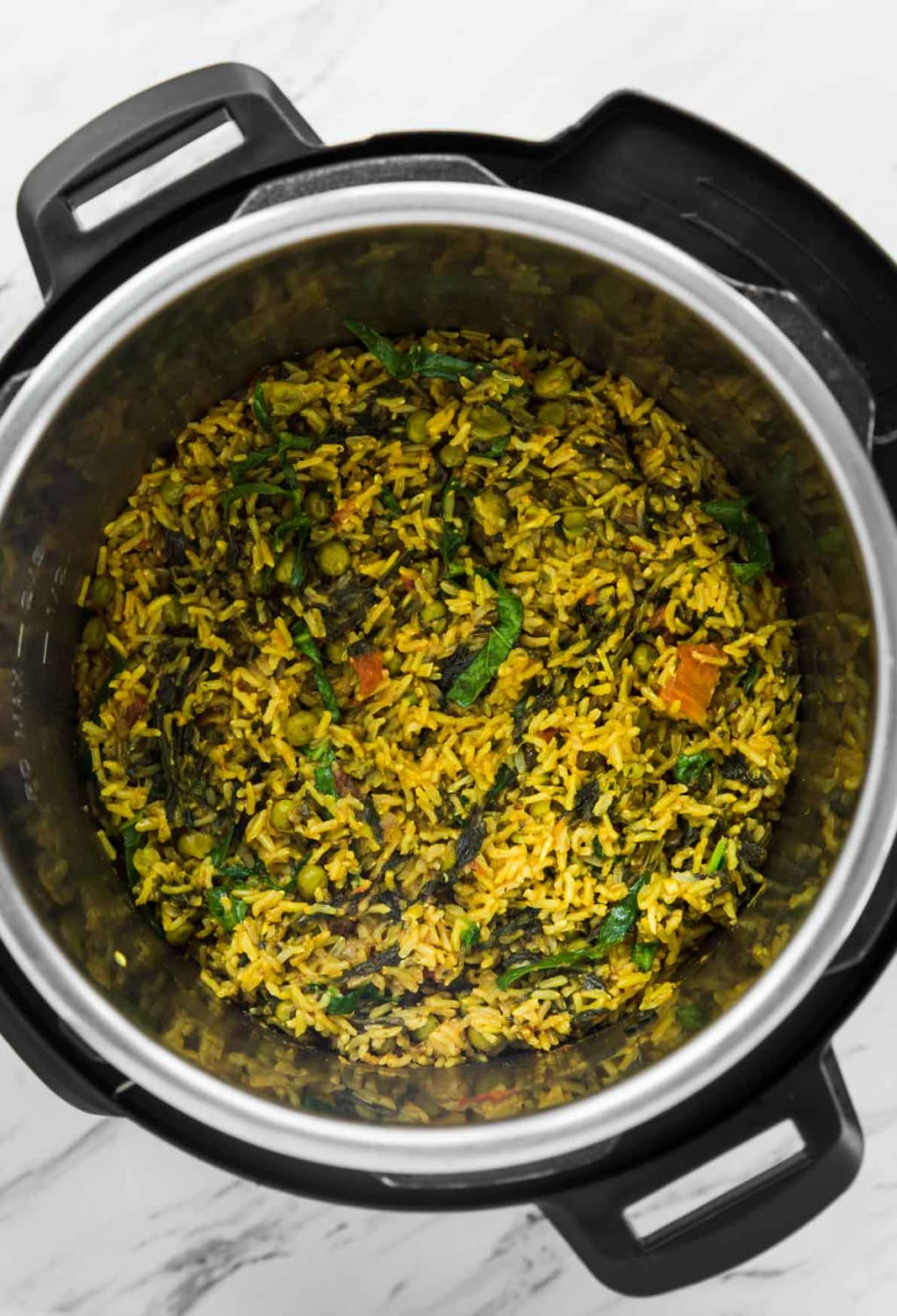 Super Easy Instant Pot Spinach Brown Rice For A Wholesome Meal