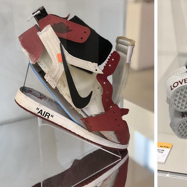 A Seoul Cafe Exhibited Some Insane Deconstructed Sneakers