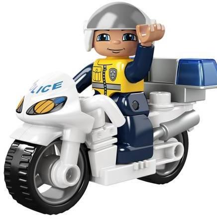 MotorBrick: Review of Duplo Police Motorcycle Set